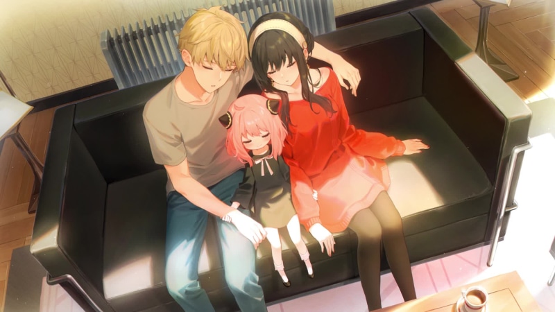 Family Nap Spy X Family Live Wallpaper
