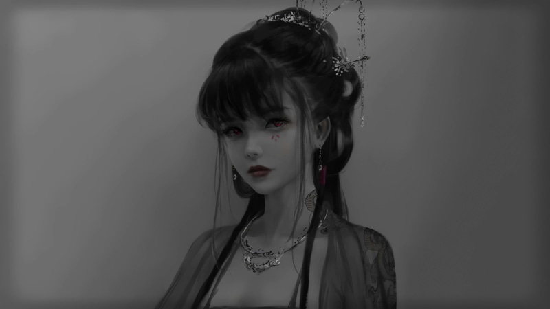 Chinese Girl Cute Princess Live Wallpaper