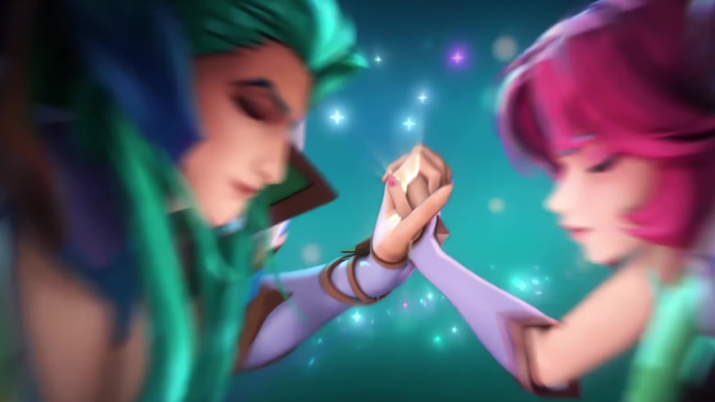 Lol Xayah X Rakan Corazon Live Wallpaper