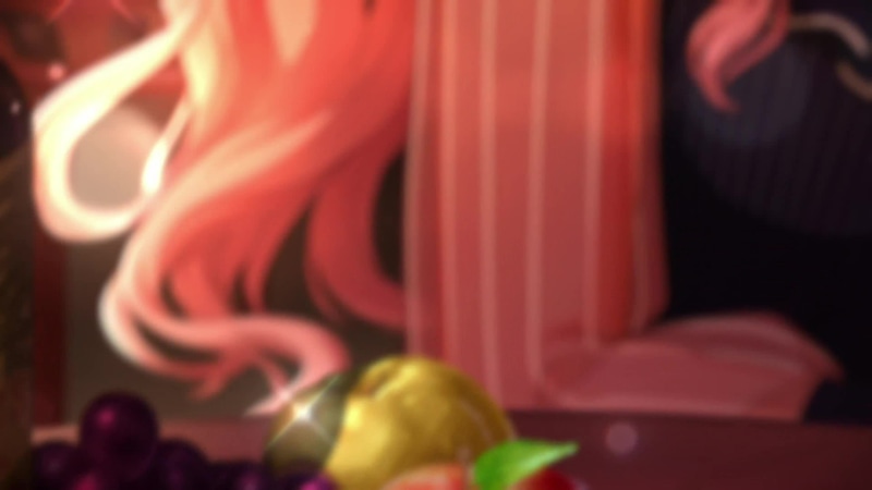 Natsuha Arisugawa Drinking Wine Live Wallpaper