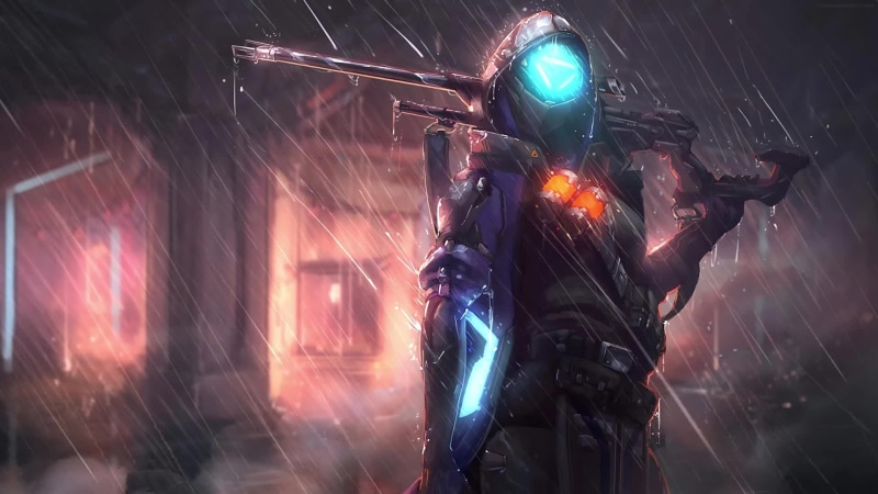 Overwatch Ana Shrike Live Wallpaper