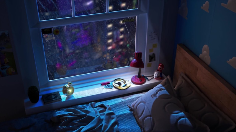 Raining Night Live Wallpaper