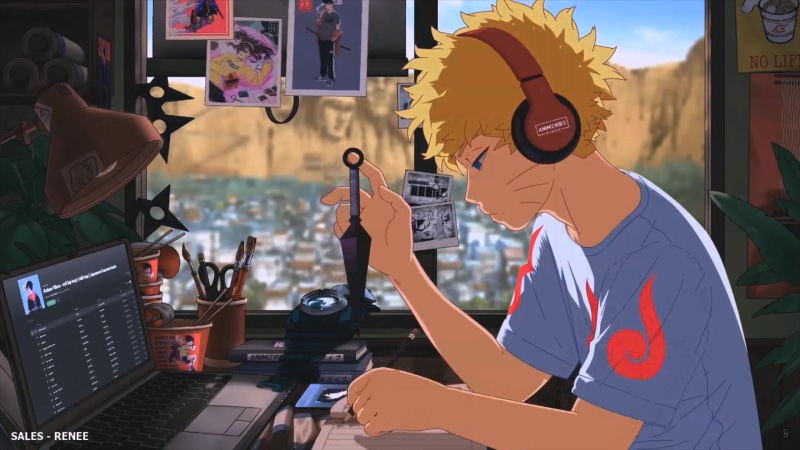 Naruto Lofi Live Wallpaper