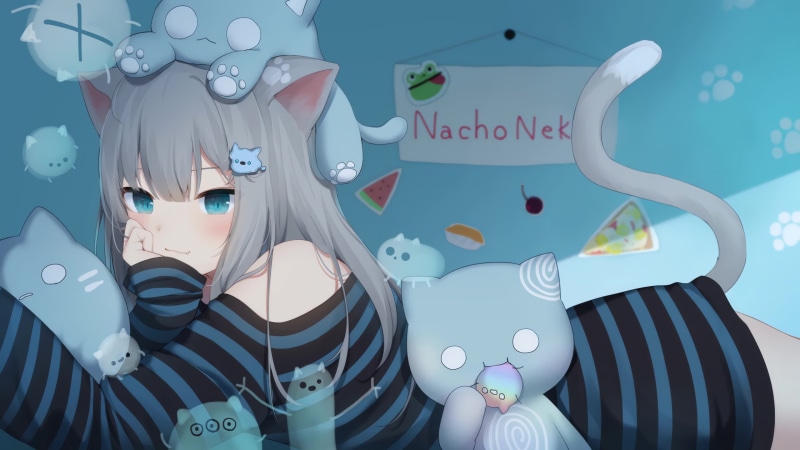 Nekoha Shizuku Live Wallpaper