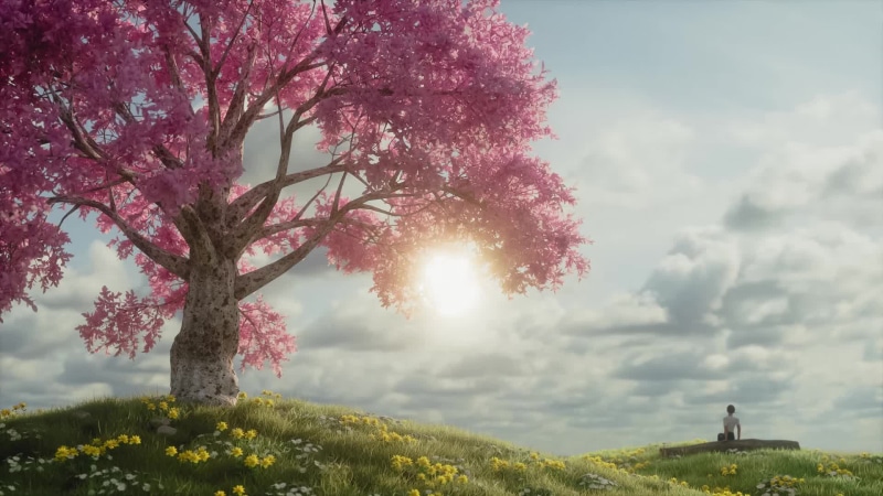 Natural Tree Hill Final Animation Live Wallpaper