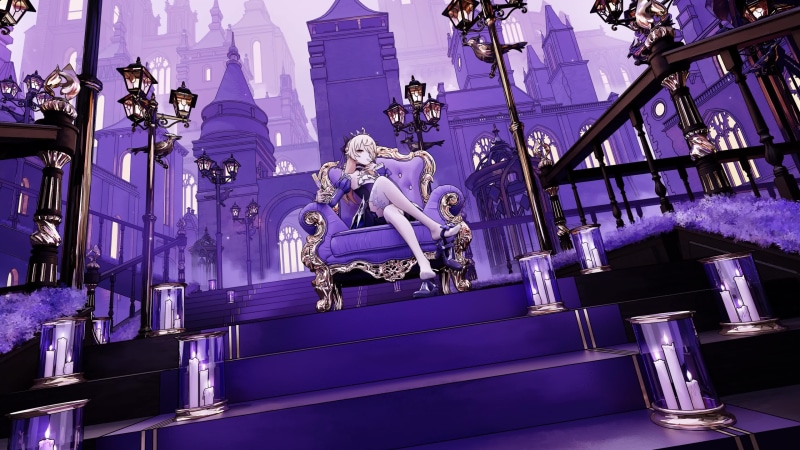 Genshin Impact Fischls Throne Live Wallpaper