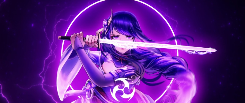 Genshin Impact Raiden Shogun Live Wallpaper
