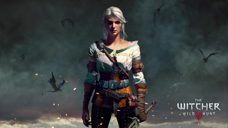 The Witcher Wild Hunt Ciri Live Wallpaper