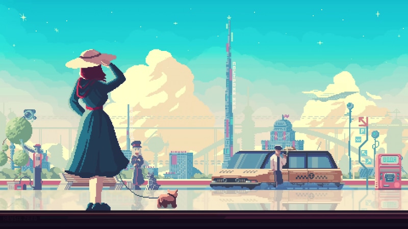 Sunny Street Live Wallpaper