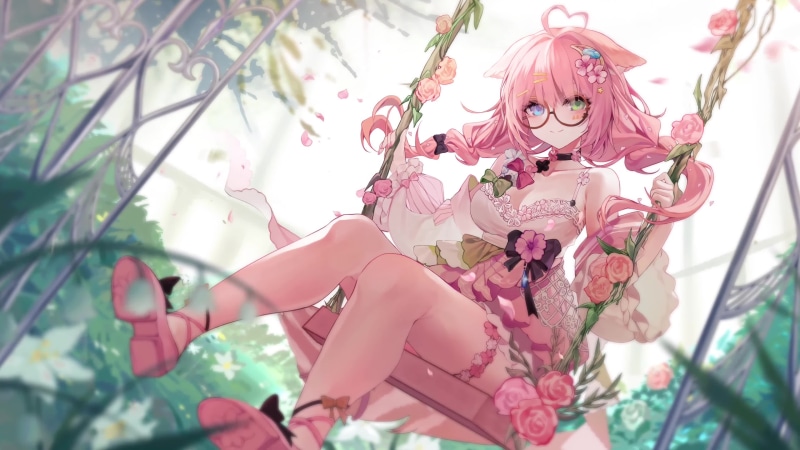 Sakura Anime Girl Live Wallpaper
