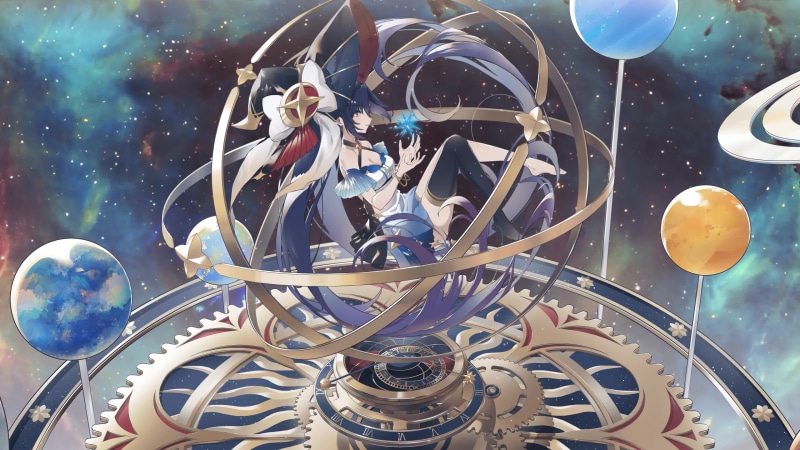Genshin Impact Mona Star Live Wallpaper