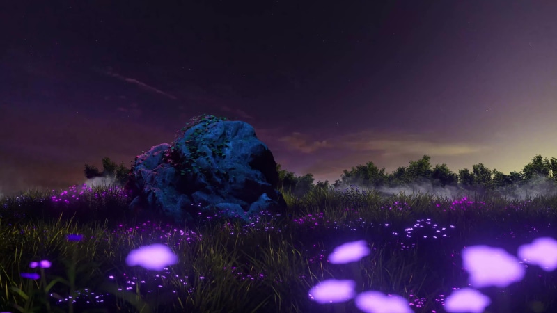 Magical Grass Field Live Wallpaper