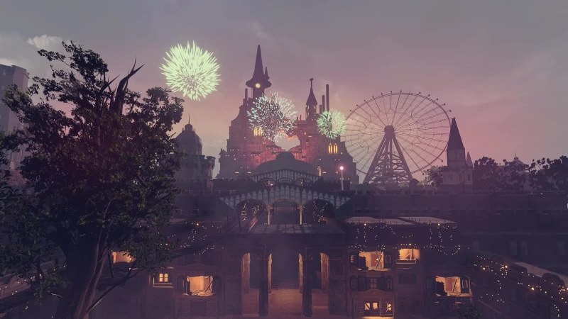 Nier Automata Amusement Park Live Wallpaper