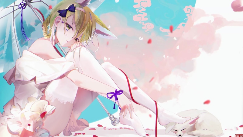 Suzuran Arknights Game Live Wallpaper