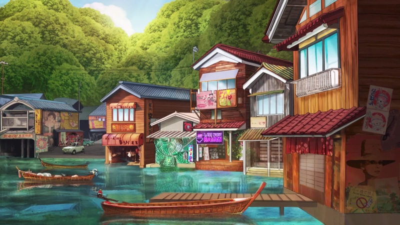 Japan Lake Side Live Wallpaper