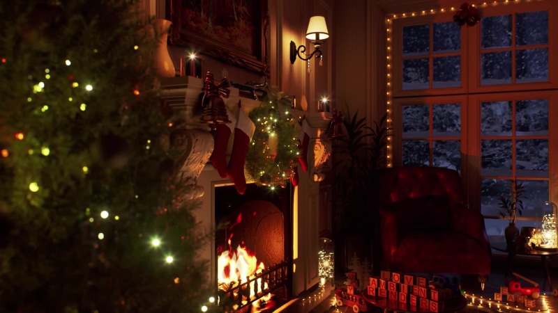 Christmas In The House Live Wallpaper