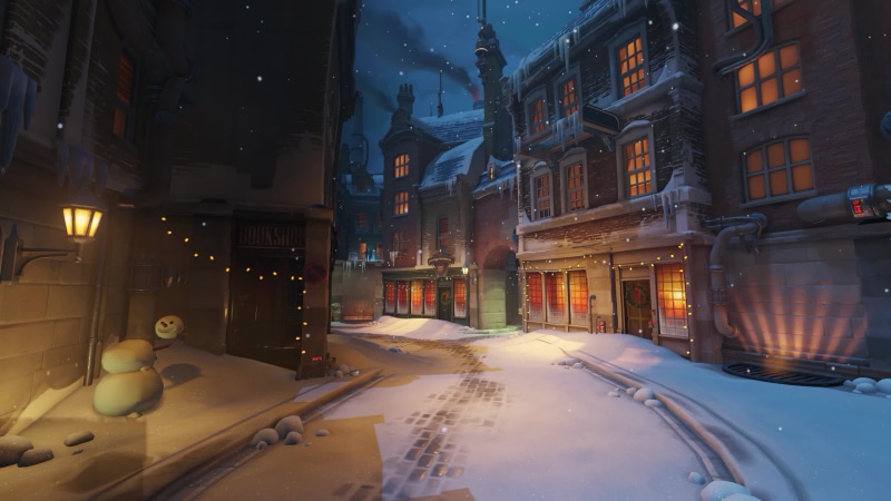 King Row - Overwatch Christmas Live Wallpaper