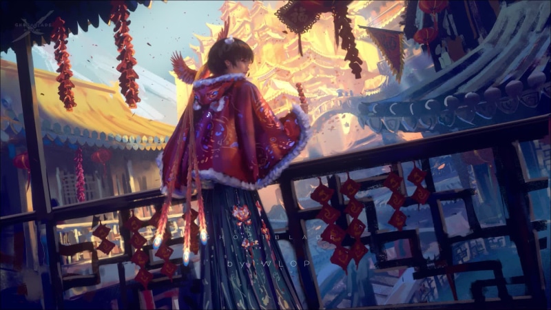 Chinese New Year Wlop Live Wallpaper