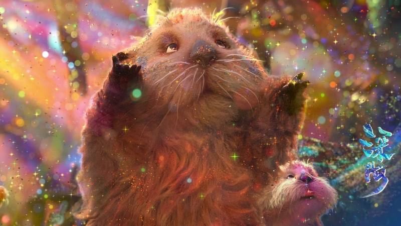 Sea Otter In Deep Sea Live Wallpaper