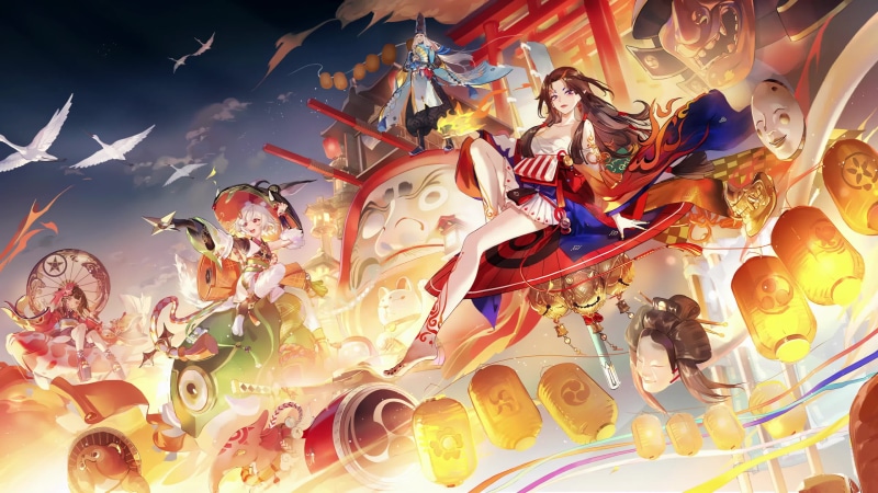 Onmyoji Suzuhiko Hime Live Wallpaper