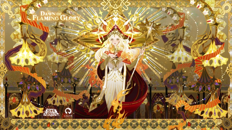 Arena Dawn Of Flaming Glory Live Wallpaper