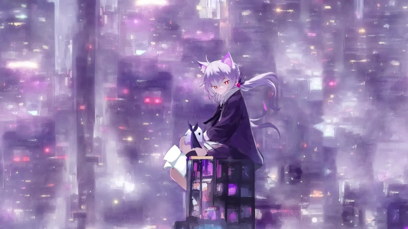 Anime Cat Girl Live Wallpaper