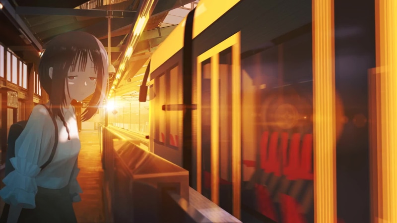 Steam Workshop: Platform at dusk, maybe waiting Live Wallpaper