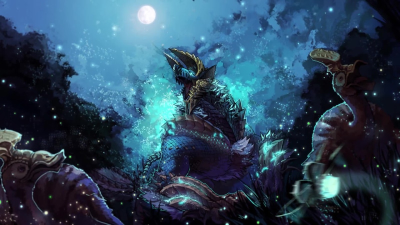 Monster Hunter Zinogre Live Wallpaper