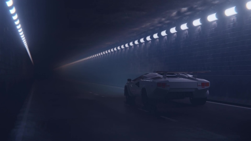 Car Tunnel Animation Loop Live Wallpaper