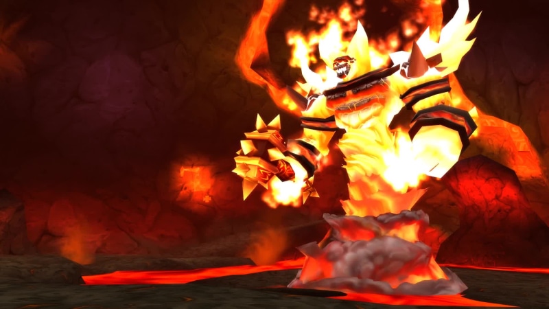 WoW Classic Ragnaros the Firelord Live Wallpaper