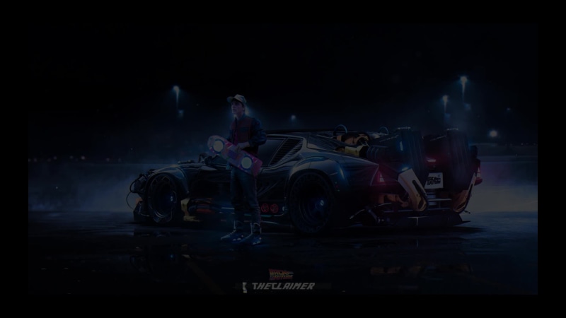 BACK TO THE FUTURE Animated Live Wallpaper