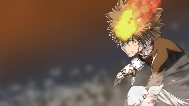 Tsuna - Katekyo hitman reborn Live Wallpaper