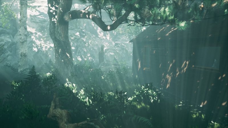 Cabin in the Woods Live Wallpaper