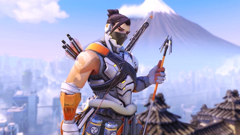 Cyborg Ninja Hanzo - Overwatch Live Wallpaper