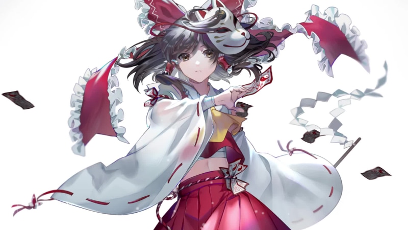 Hakurei Reimu -Touhou Reimu Hakure Live Wallpaper