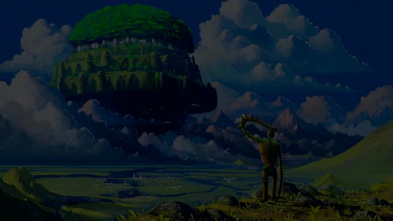 Laputa Sky Castle (Tenkuu no Shiro Laputa) Live Wallpaper