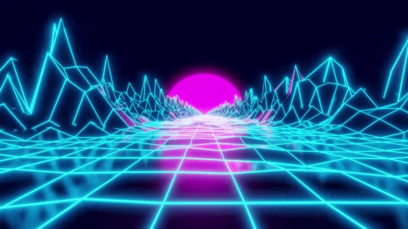 Retro Wave Live Wallpaper