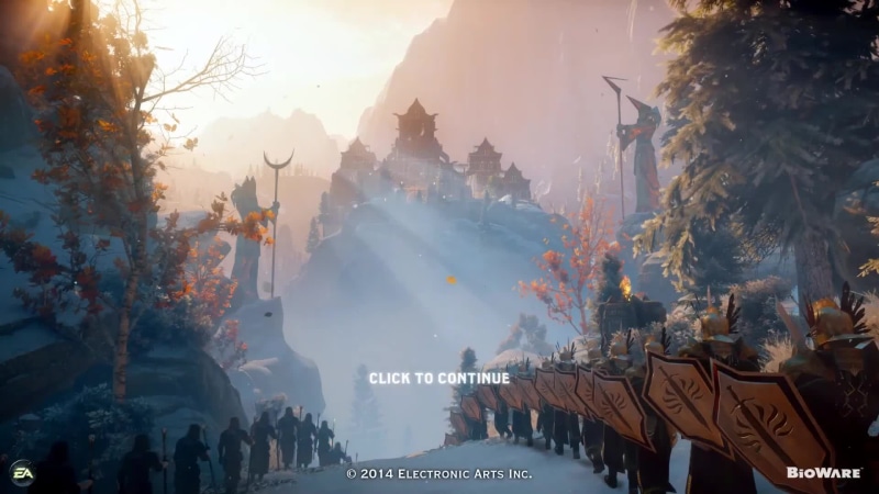 Dragon Age Inquisition Menu Live Wallpaper