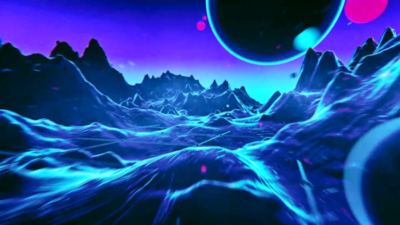 MOON WAVES Live Wallpaper