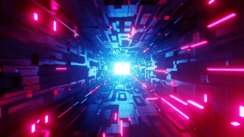 CyberPunk Tunnel Live Wallpaper