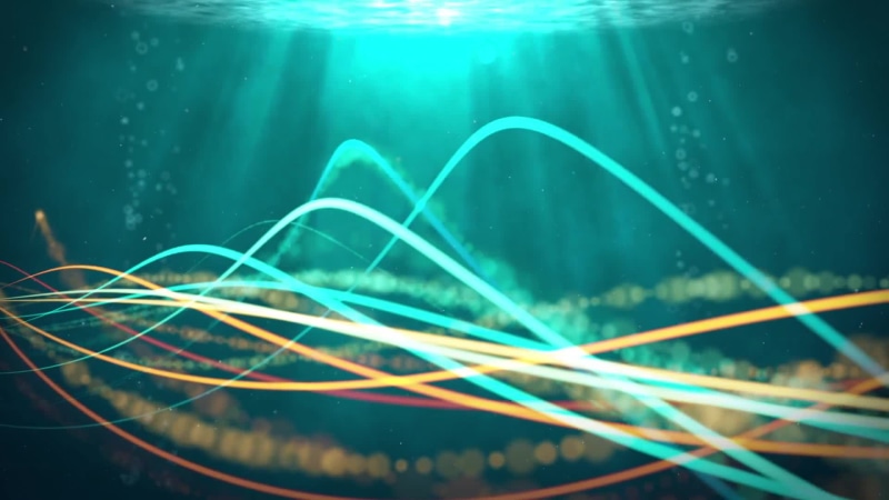 Underwater Waves Live Wallpaper