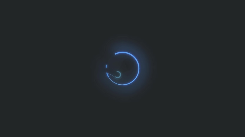 Steam Neon Logo Loop Live Wallpaper