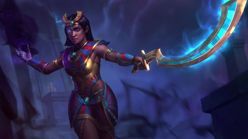 Gods Unchained - Neferu [1440p] Live Wallpaper