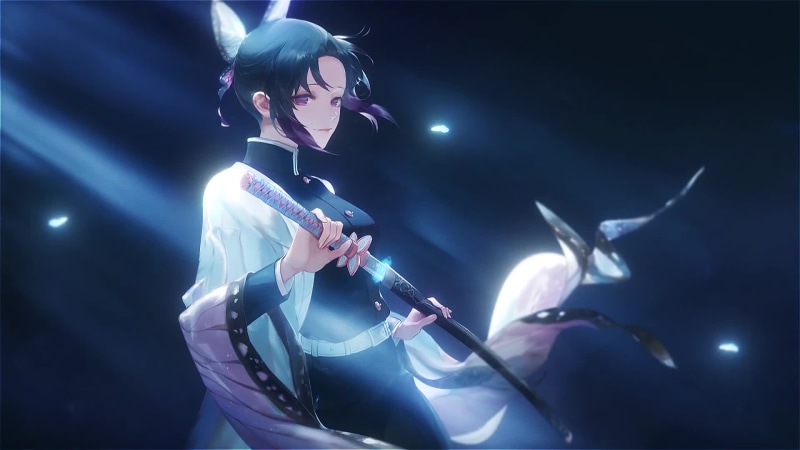 This amazing Shinobu (Demon Slayer) Live Wallpaper