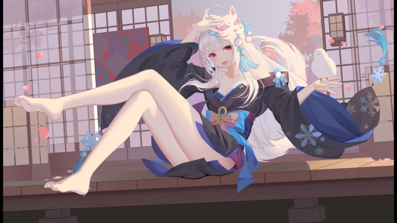 [Snow Fox Mulberry] Hefeng Fox Live Wallpaper