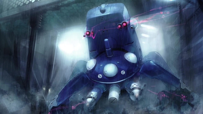 [Ghost In The Shell Ghost in the Shell] BLUE Live Wallpaper