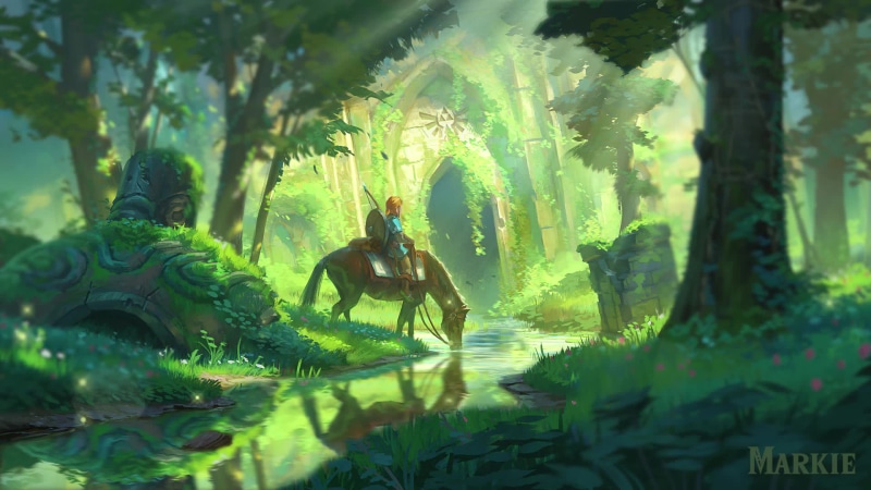 The Legend of Zelda - The Temple of Time Live Wallpaper