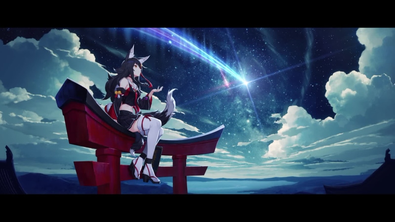 Ookami Mio Sparkle Moving Live Wallpaper