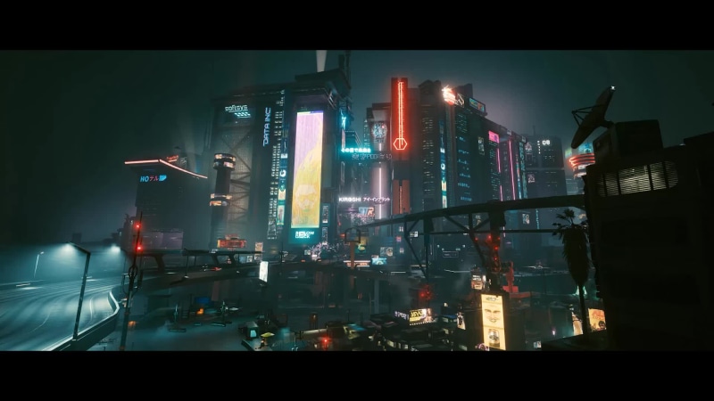 Night City 24Hrs Cycle Live Wallpaper