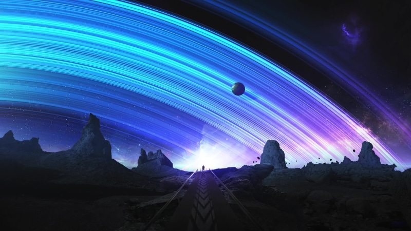 Trails Animated Loop 4K Live Wallpaper